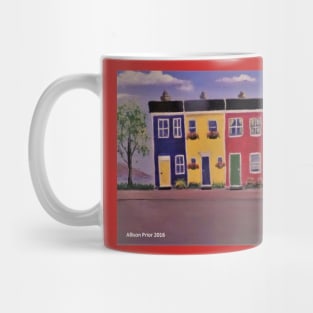 Jelly Bean Row houses Mug